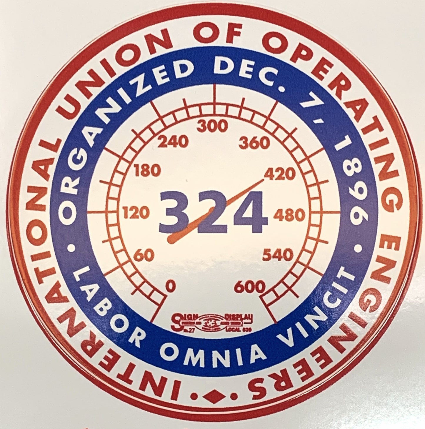 Operating Engineers Local 324-Print My Stickers