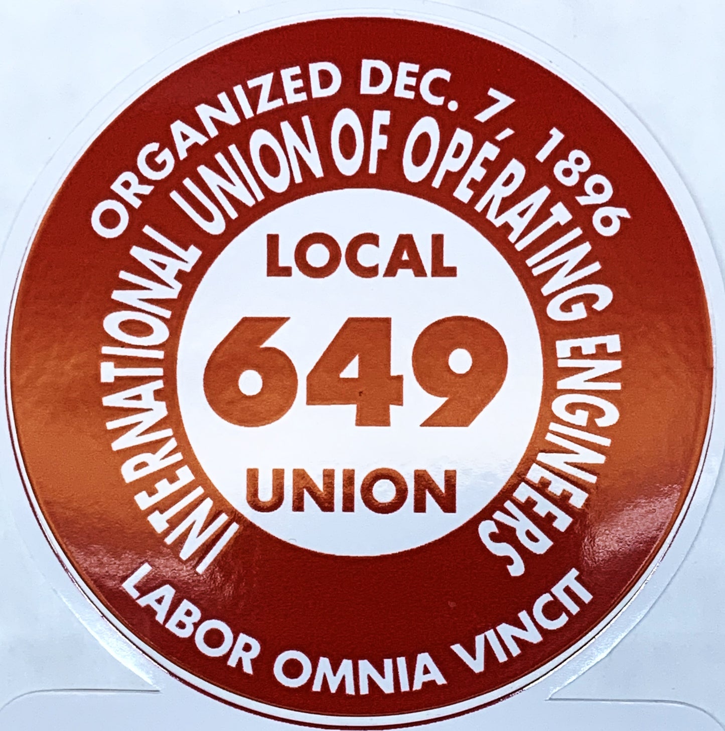 Operating Engineers Local 649-Print My Stickers