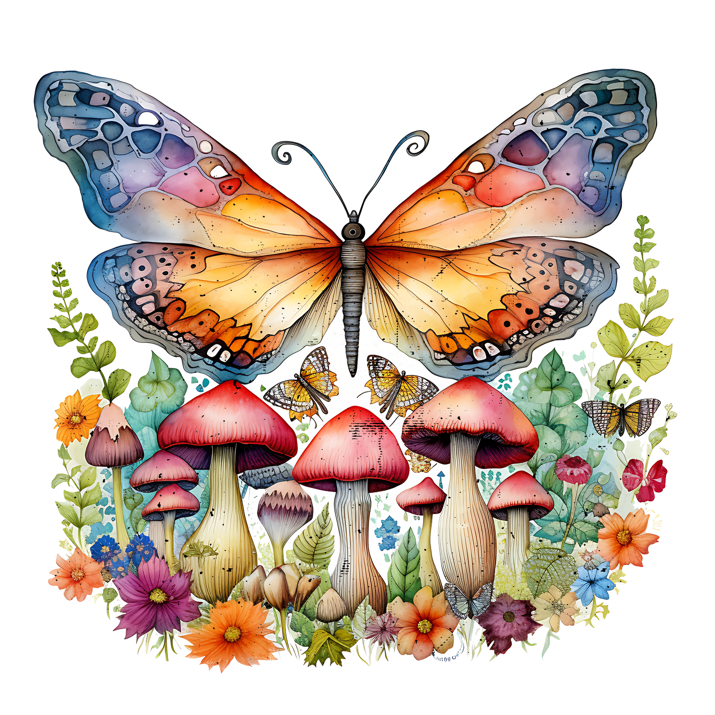 Magic Mushroom Stickers - Set 1-Print My Stickers