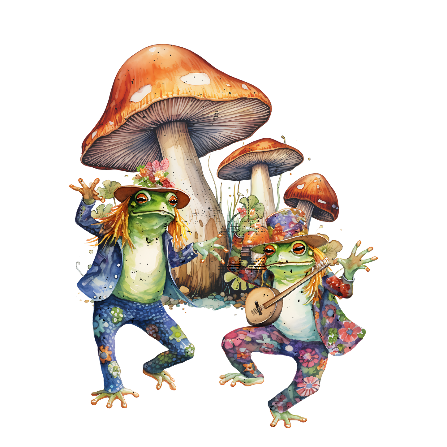 Magic Mushroom Stickers - Set 1-Print My Stickers