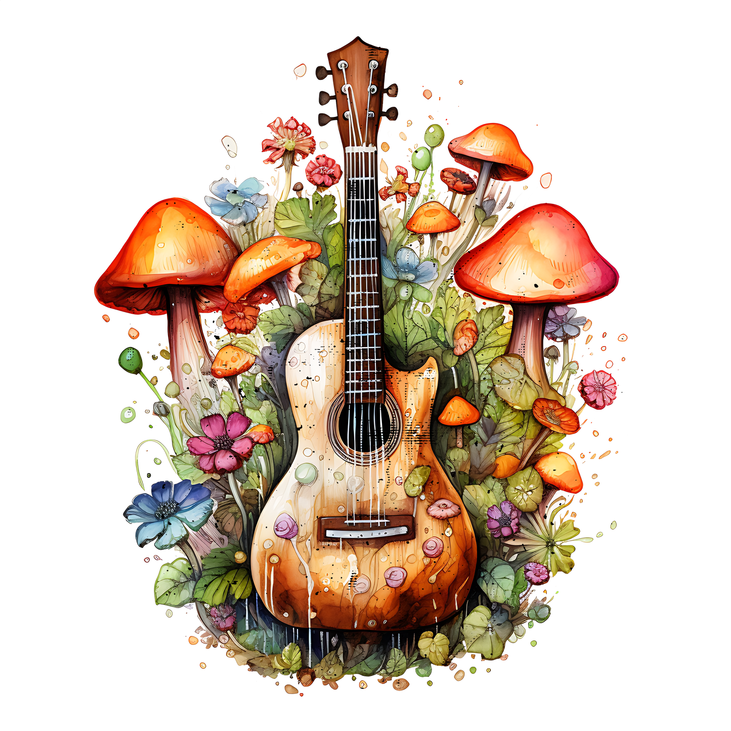 Magic Mushroom Stickers - Set 1-Print My Stickers