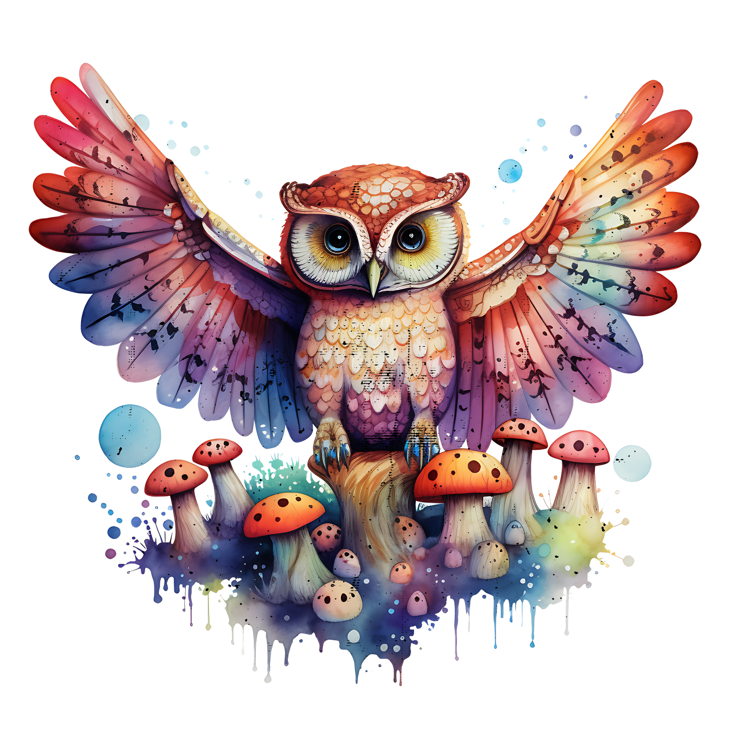 Magic Mushroom Stickers - Set 1-Print My Stickers