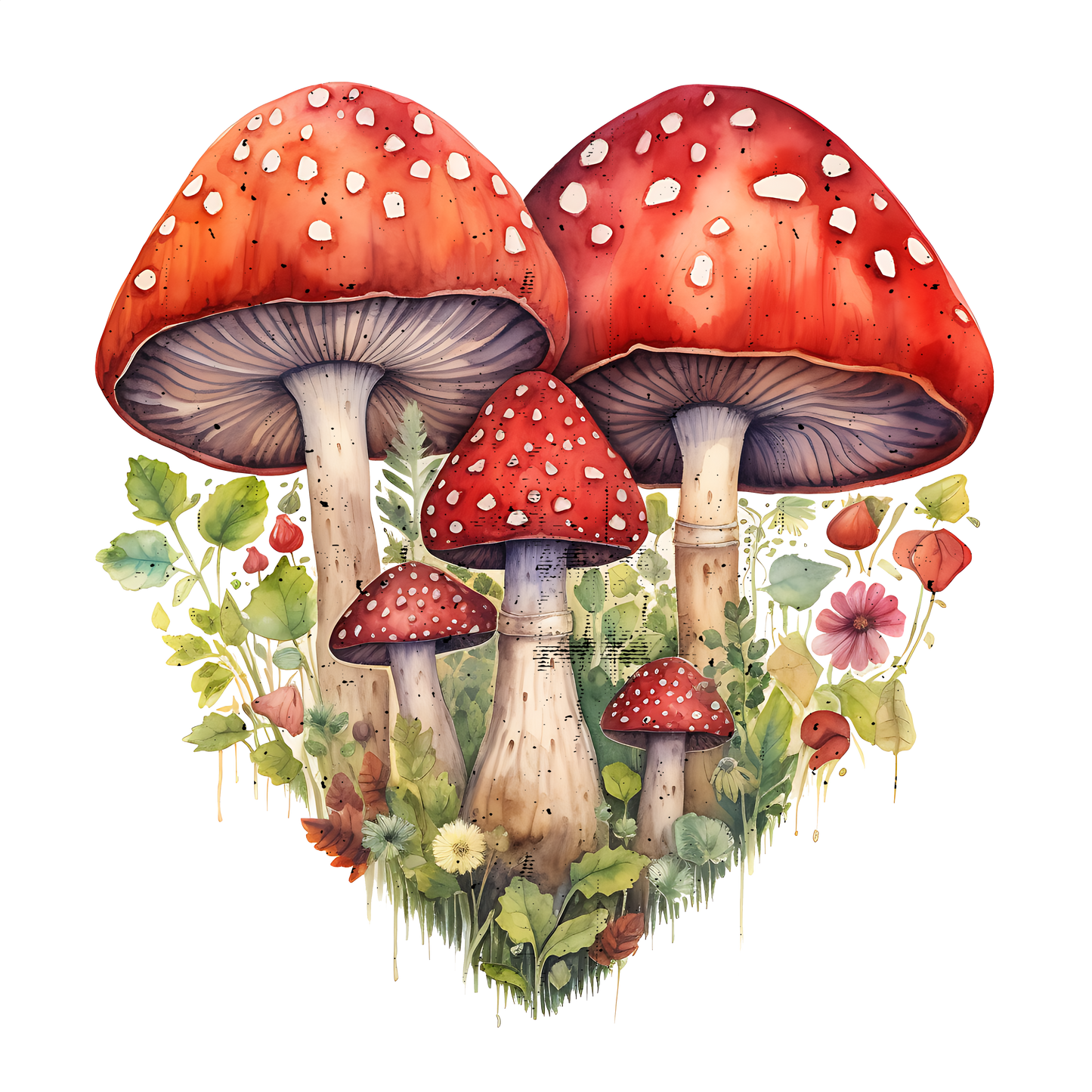 Magic Mushroom Stickers - Set 1-Print My Stickers