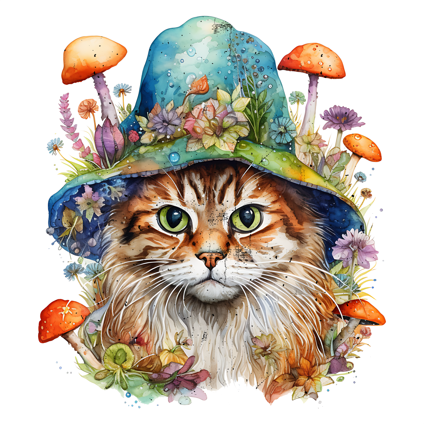 Magic Mushroom Stickers - Set 1-Print My Stickers