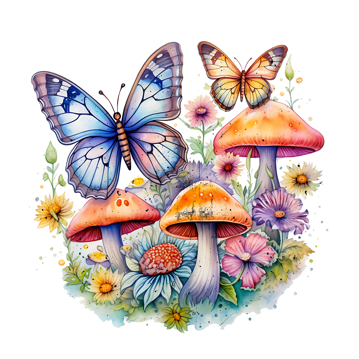 Magic Mushroom Stickers - Set 1-Print My Stickers