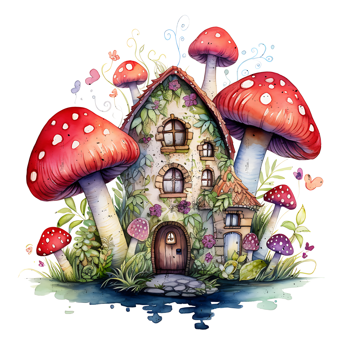 Magic Mushroom Stickers - Set 1-Print My Stickers