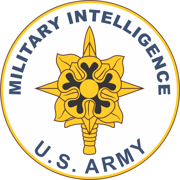 Army Military Intelligence Crest-Print My Stickers