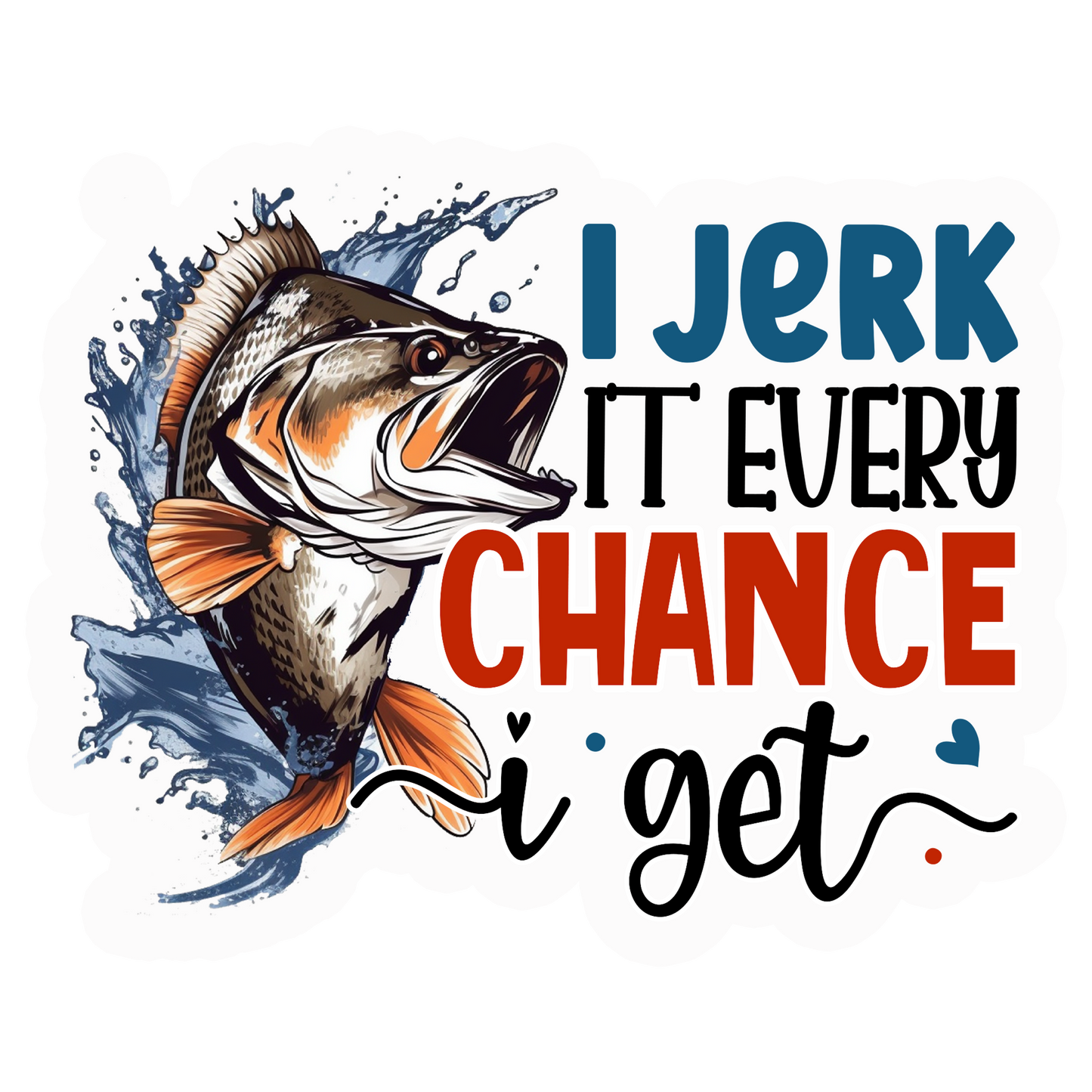 Colorful Fishing Stickers-Print My Stickers