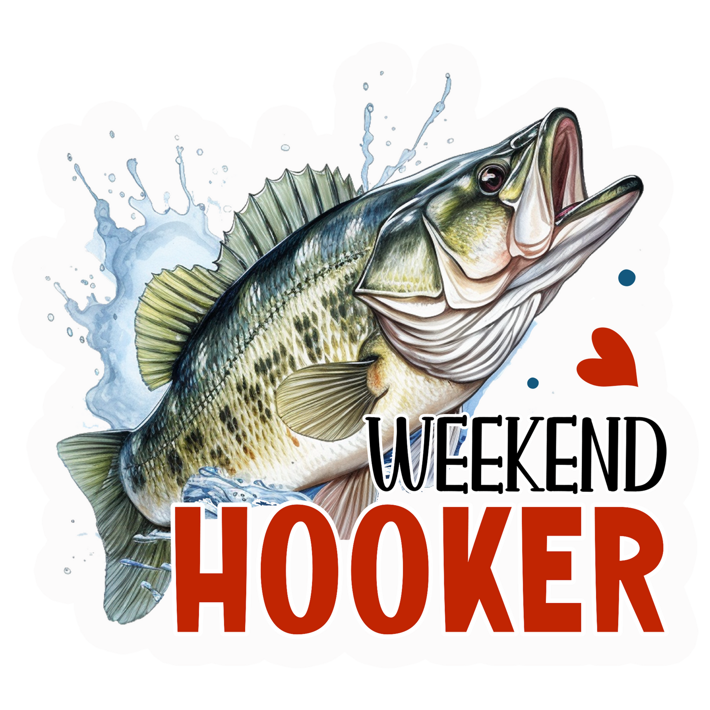 Colorful Fishing Stickers-Print My Stickers