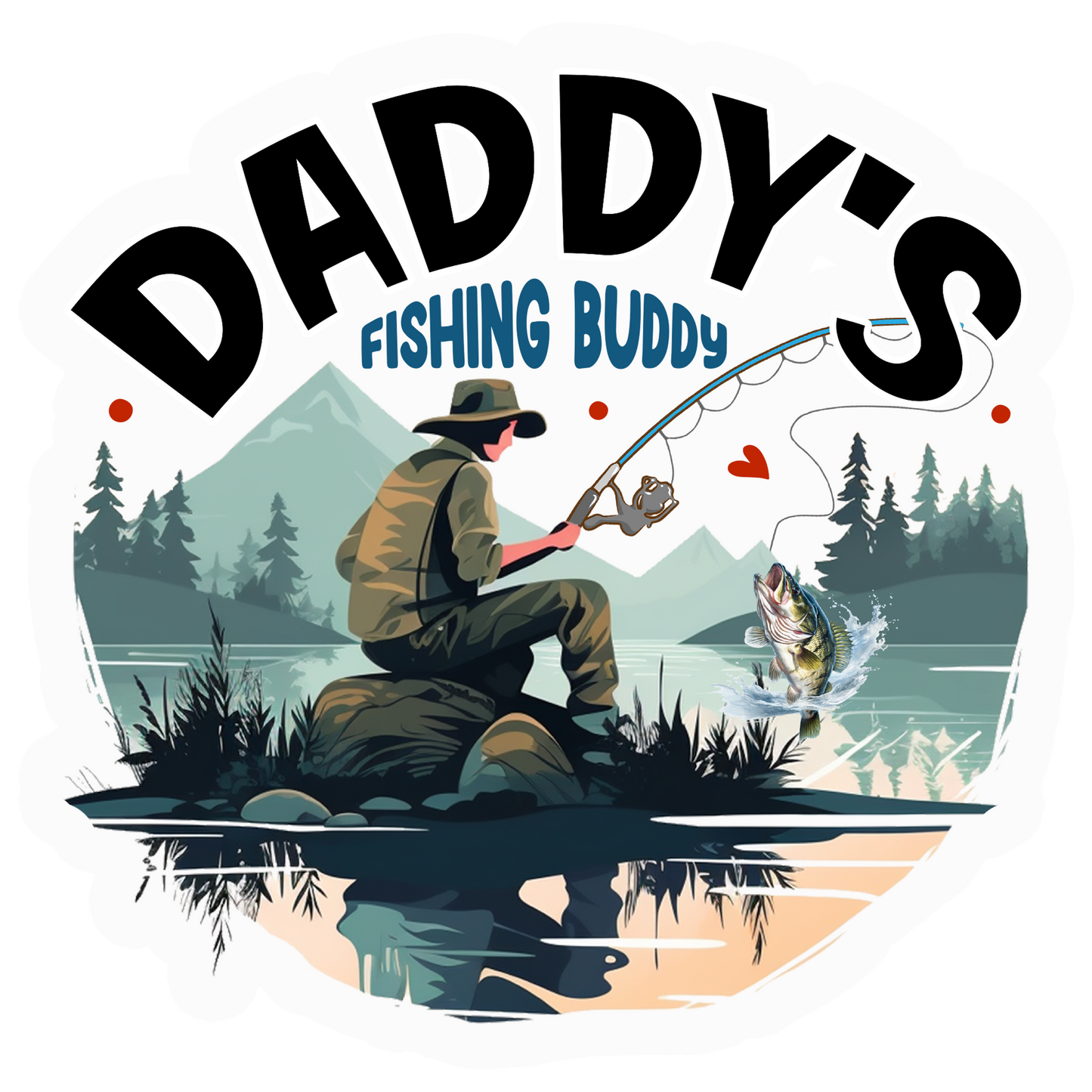 Colorful Fishing Stickers-Print My Stickers