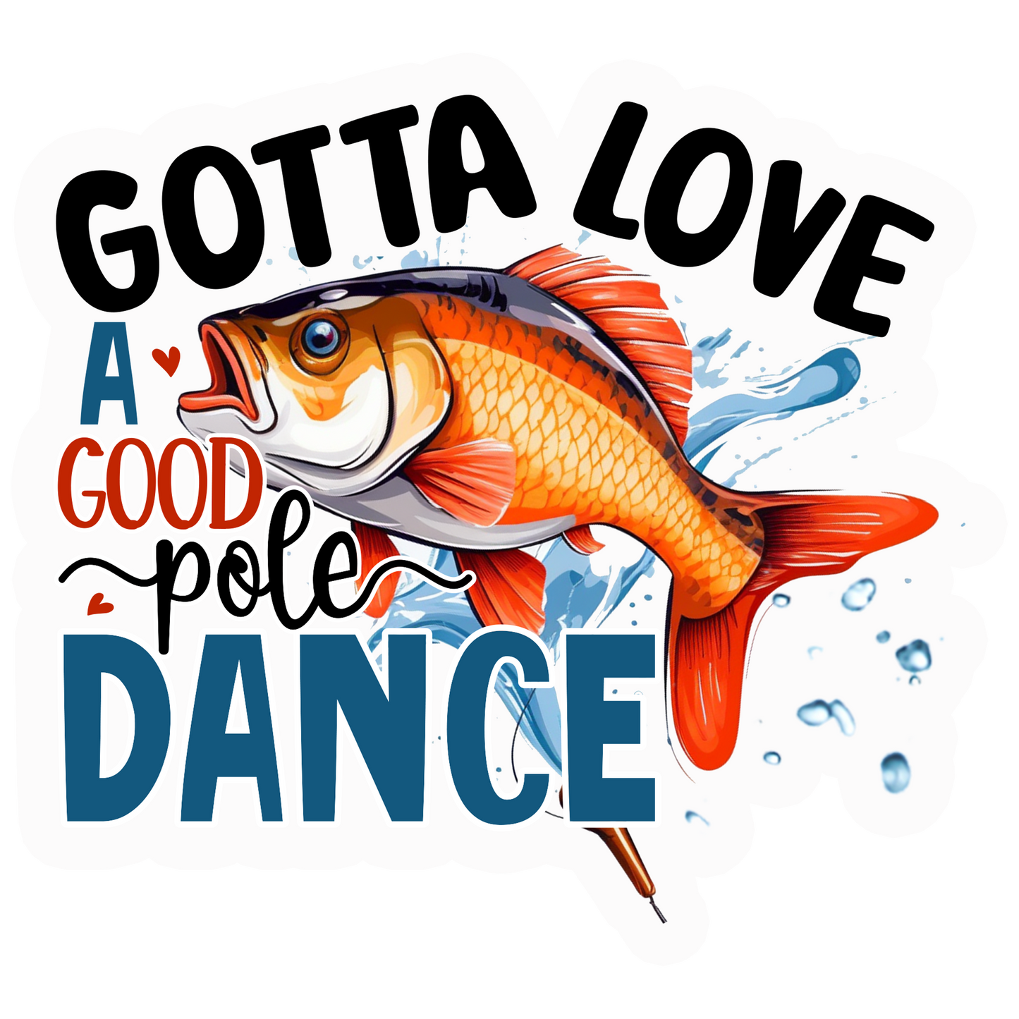 Colorful Fishing Stickers-Print My Stickers