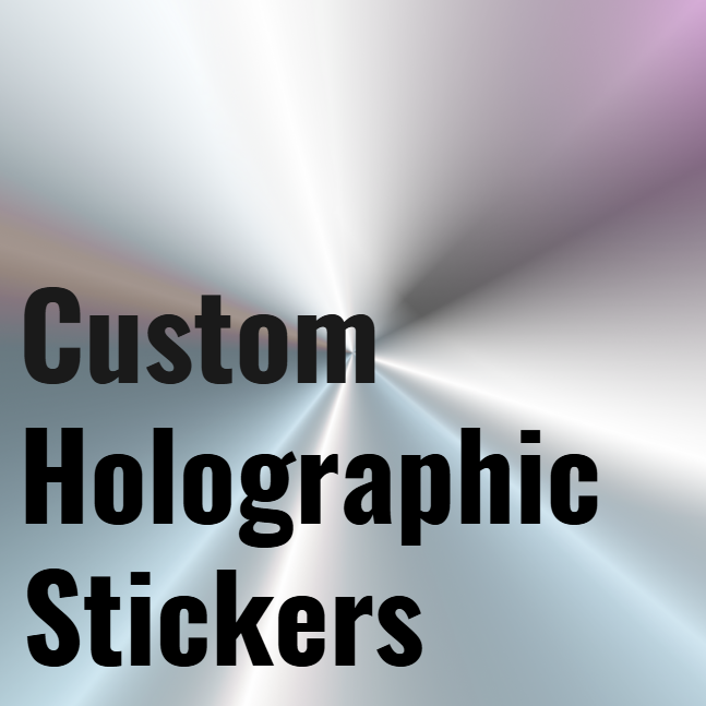 Custom Holographic Sticker - Builder