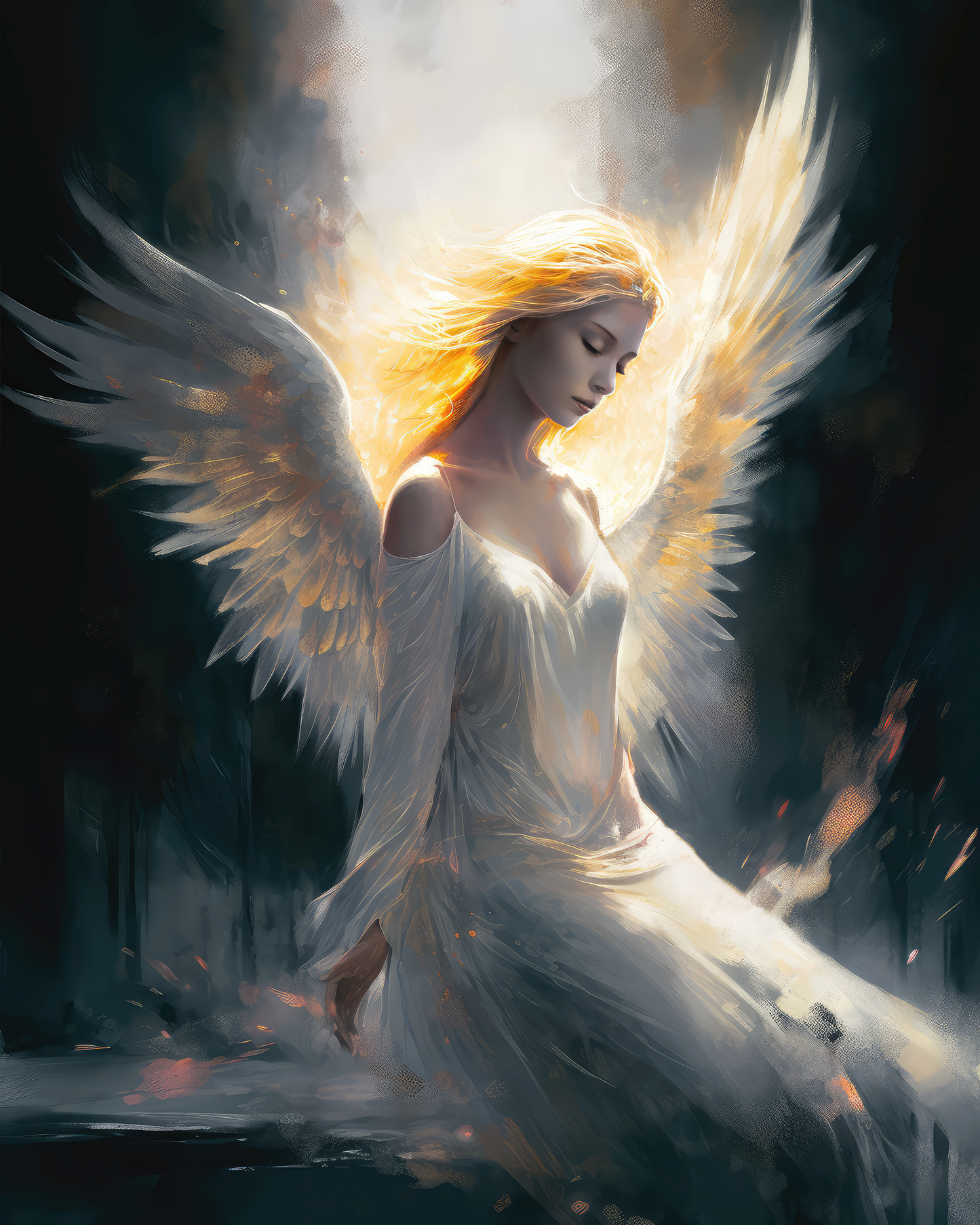 Angel Stickers-Print My Stickers