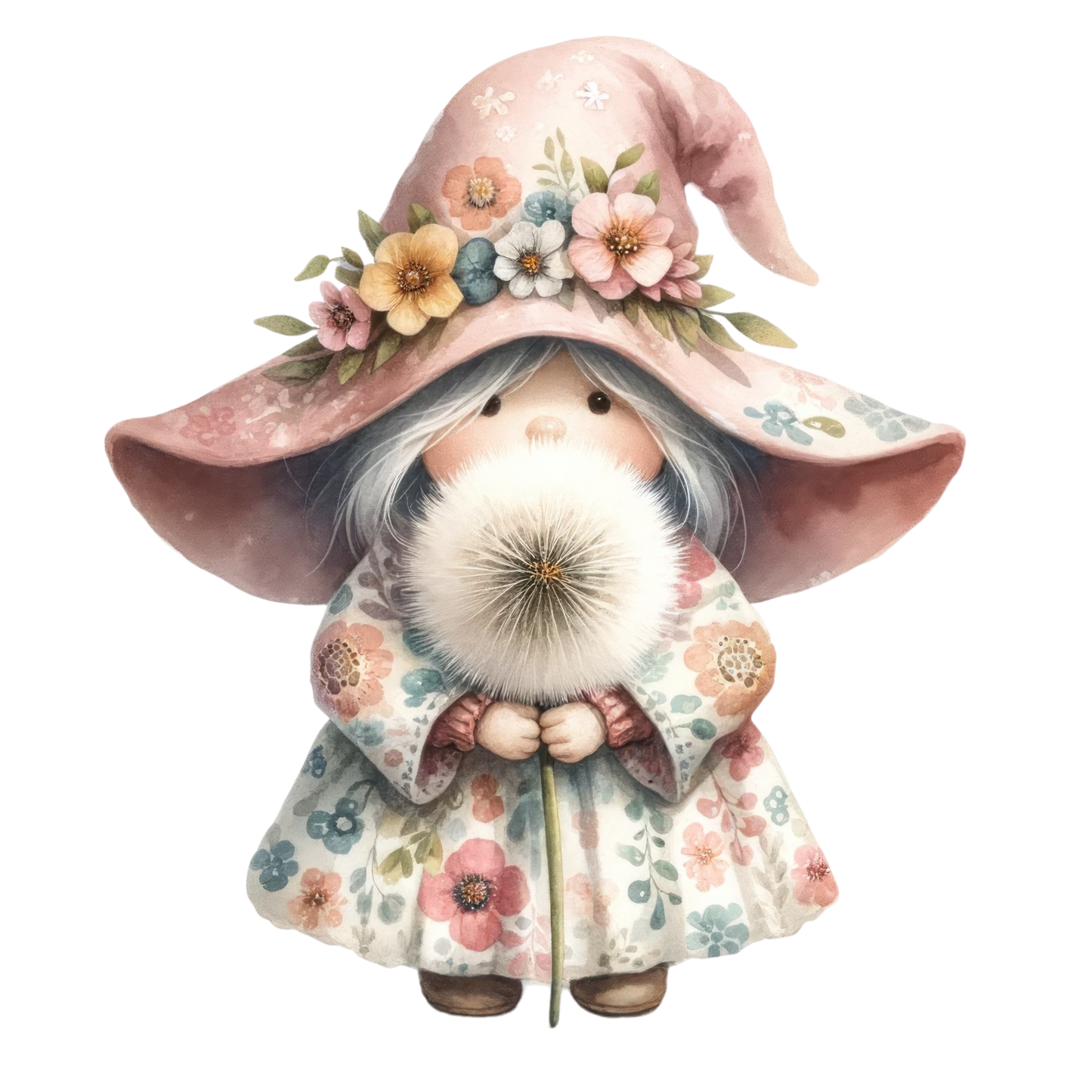 Dandelion Gnomes Stickers-Print My Stickers