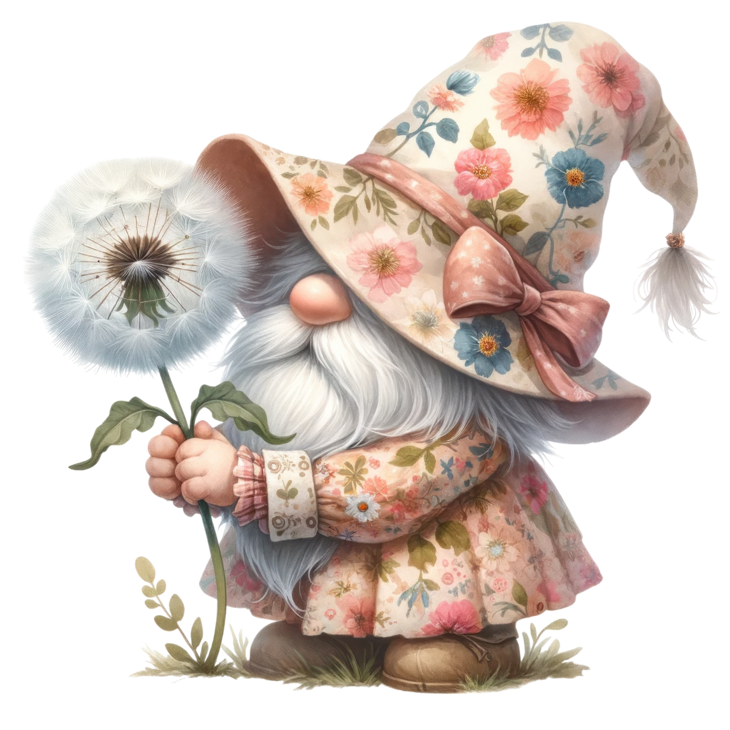 Dandelion Gnomes Stickers-Print My Stickers