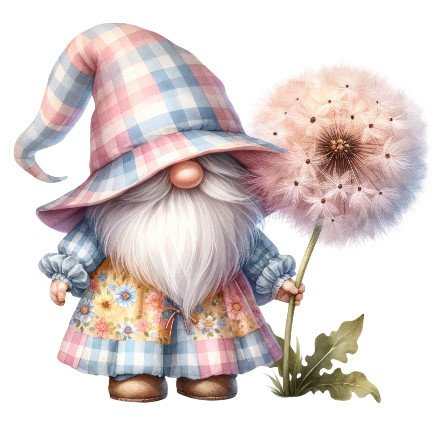 Dandelion Gnomes Stickers-Print My Stickers