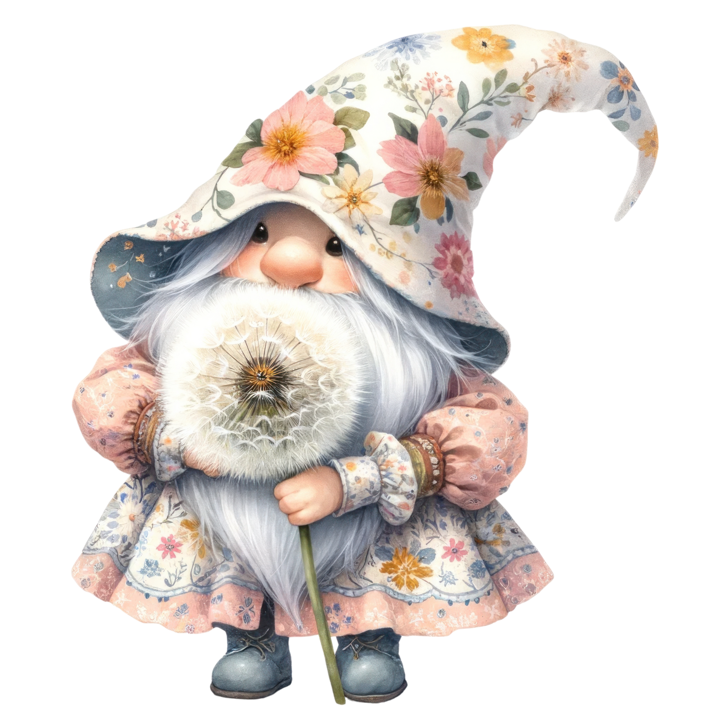 Dandelion Gnomes Stickers-Print My Stickers