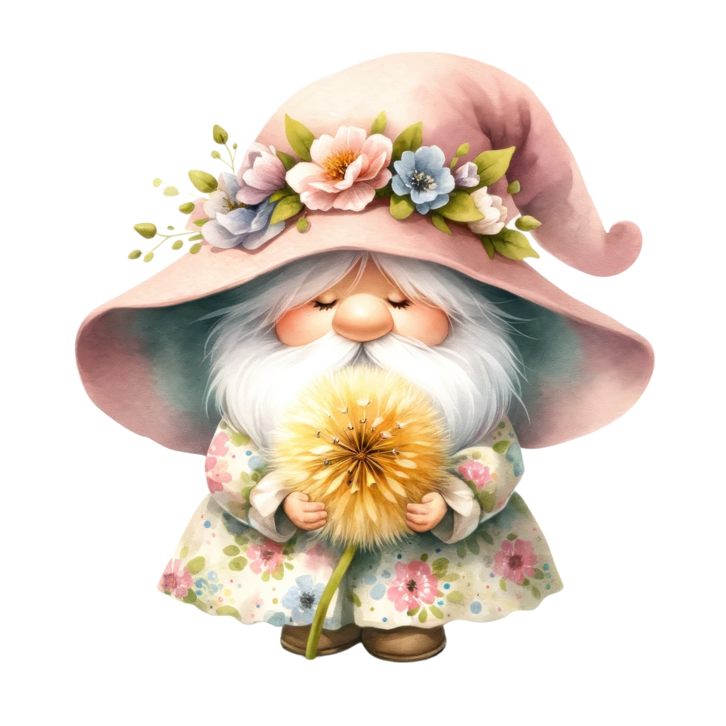 Dandelion Gnomes Stickers-Print My Stickers