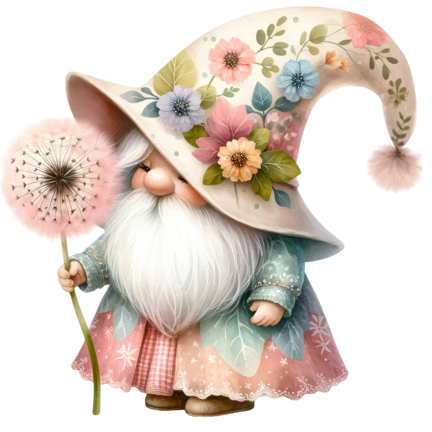 Dandelion Gnomes Stickers-Print My Stickers