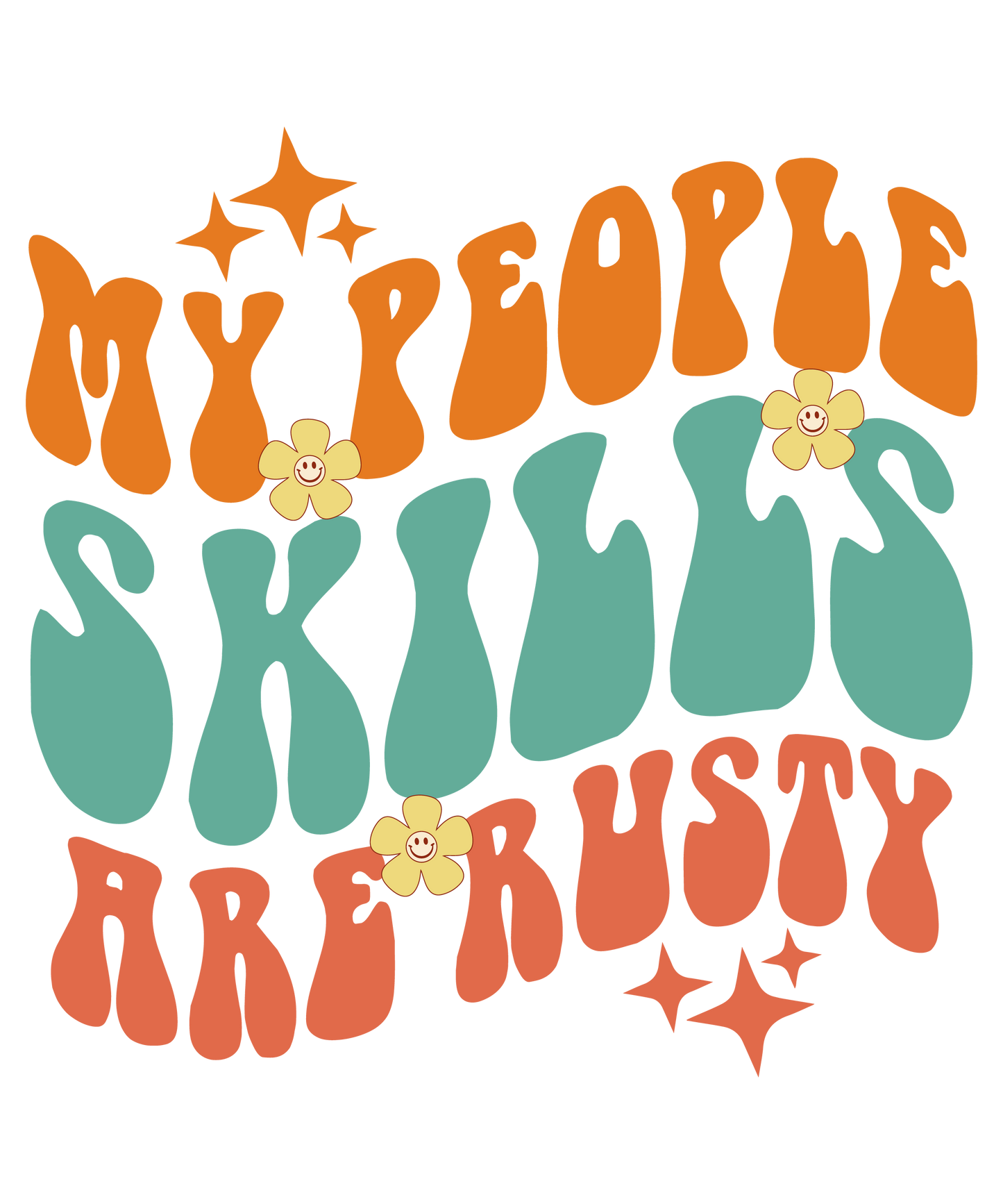 Retro Style Funny Sarcastic Stickers Set 3-Print My Stickers