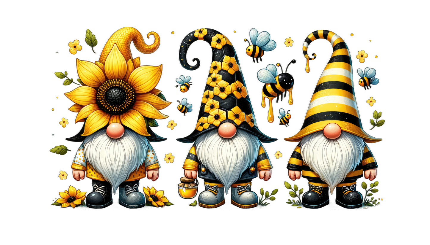 Dandelion Gnomes Stickers-Print My Stickers