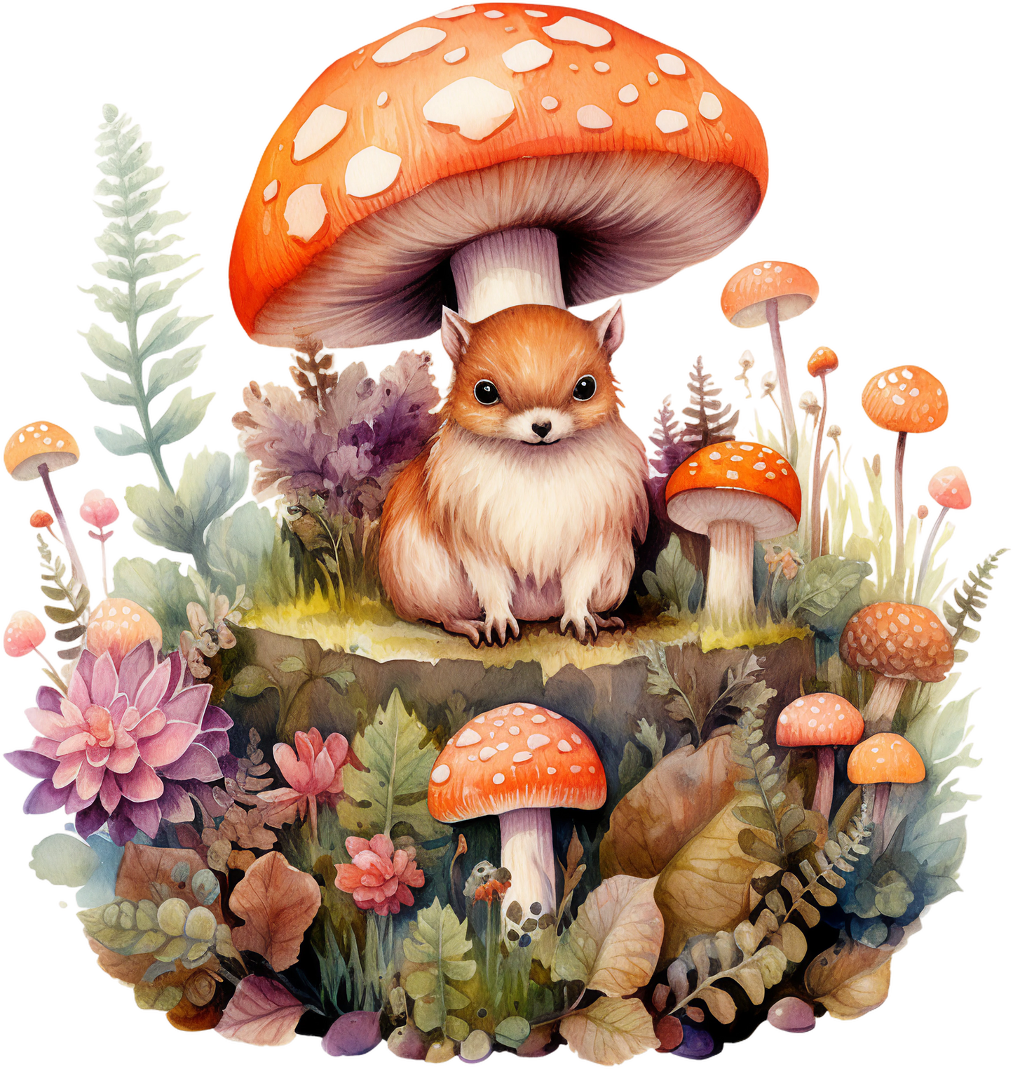 Magic Mushroom Stickers - Set 2-Print My Stickers
