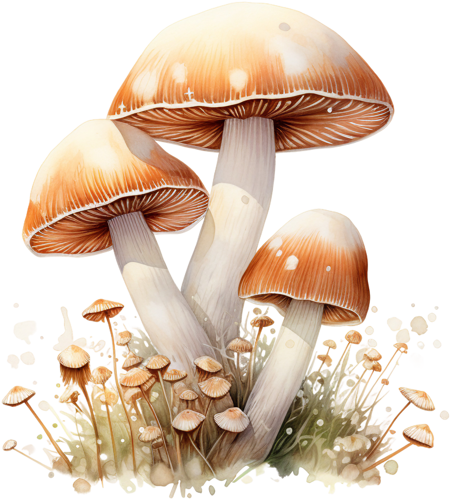 Magic Mushroom Stickers - Set 2-Print My Stickers