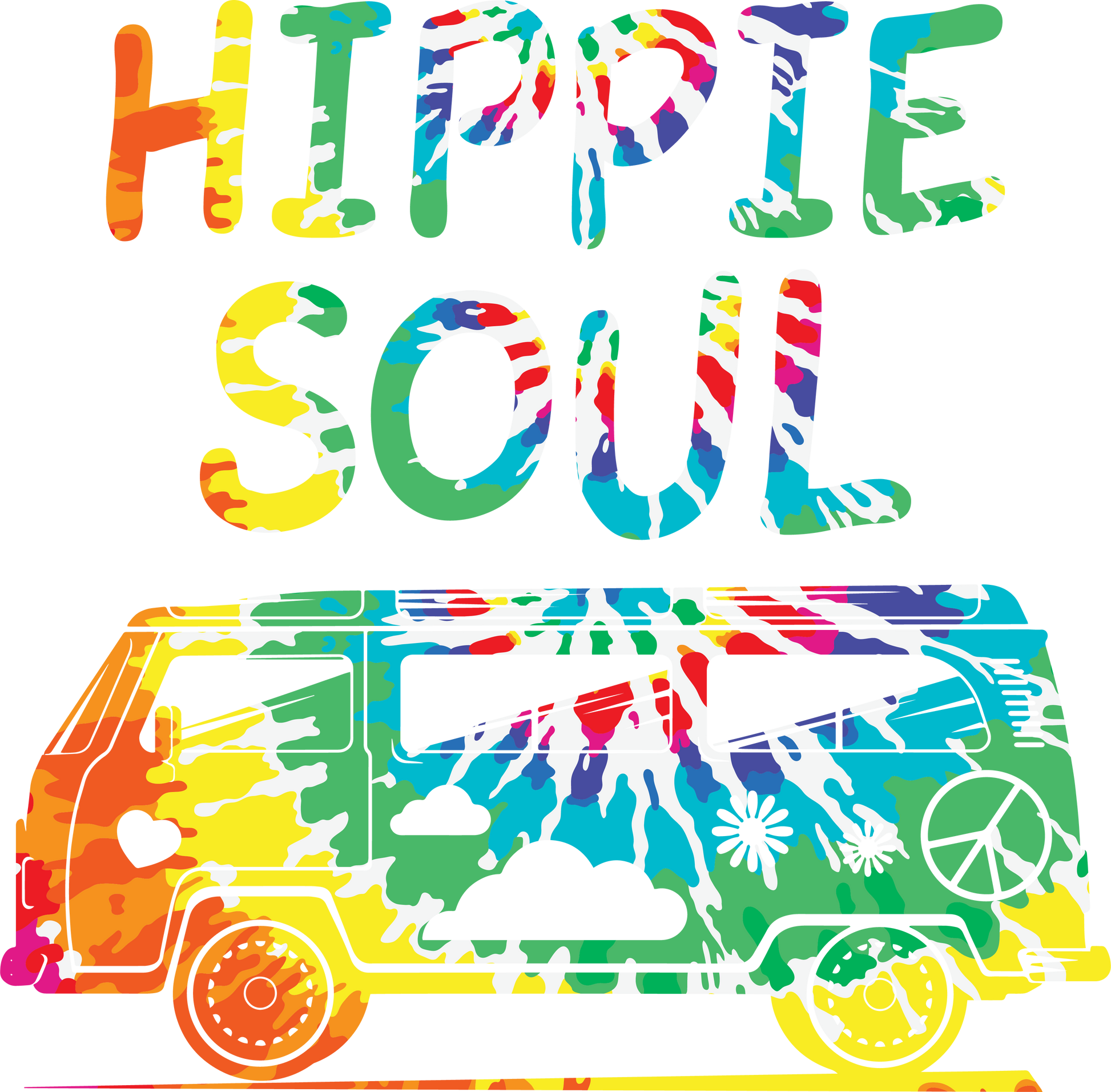 Hippie Peace Lover Stickers - Print My Stickers