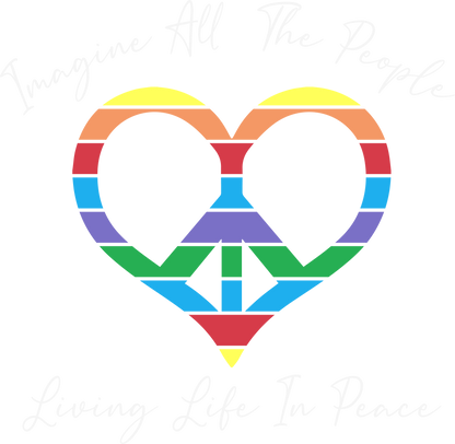 Hippie Peace Lover Stickers - Print My Stickers