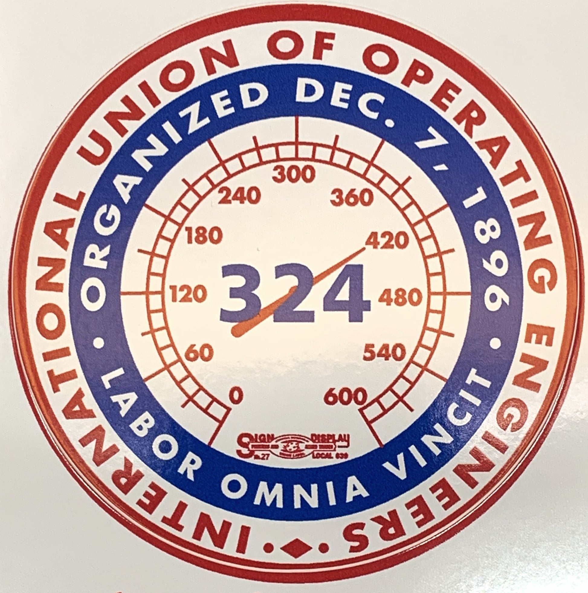 Operating Engineers Local 324 - Print My Stickers