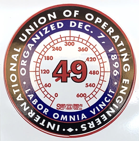 Operating Engineers Local 49 - Print My Stickers