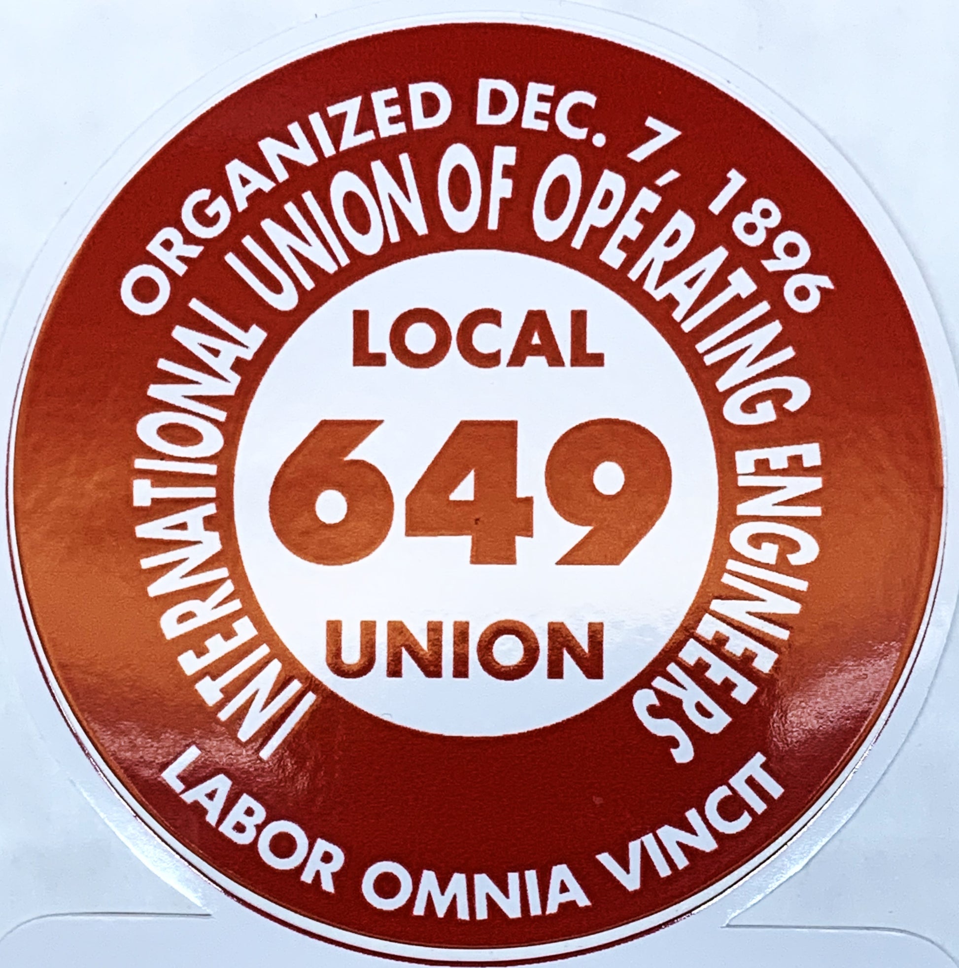 Operating Engineers Local 649 - Print My Stickers