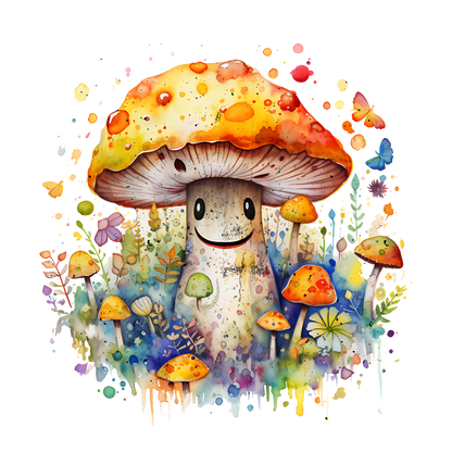 Magic Mushroom Stickers - Set 1 - Print My Stickers