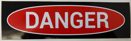 Danger Sticker