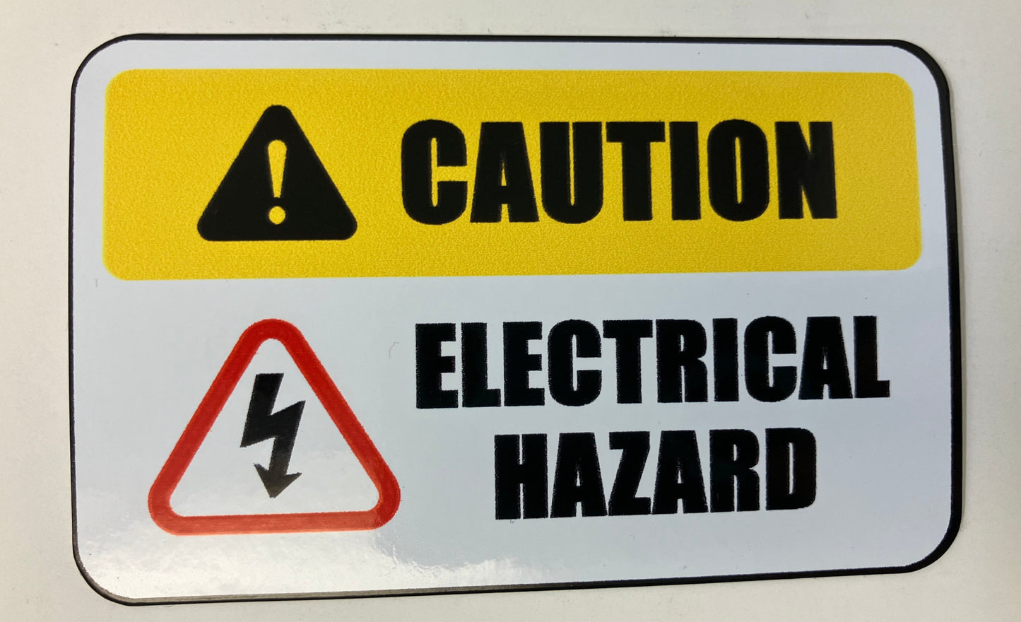 Electrical Hazard Sticker 