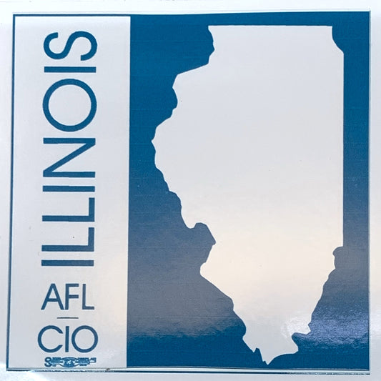 AFL/CIO Illinois Sticker