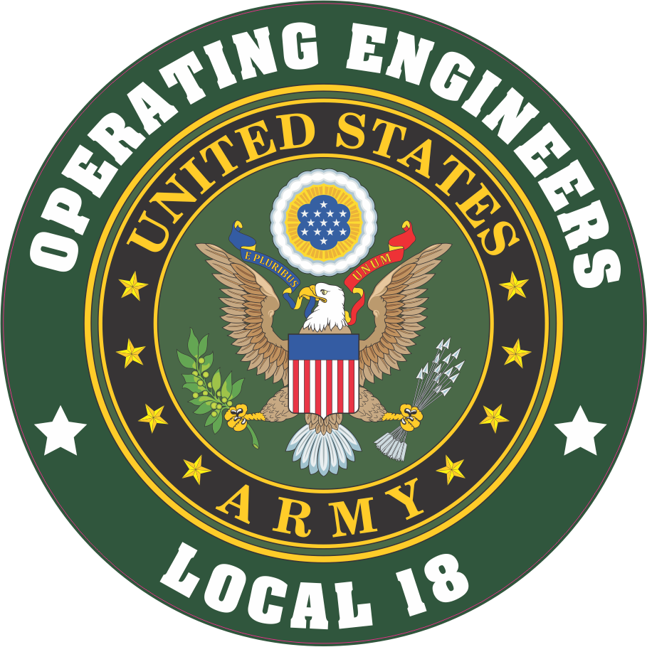 Army Local 18 Sticker