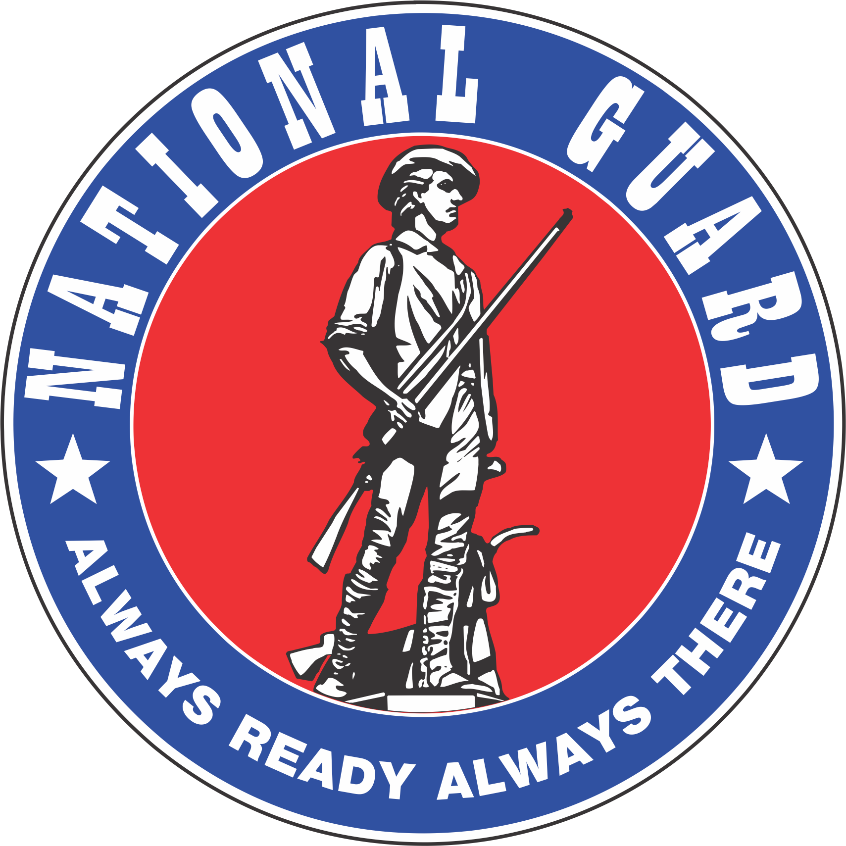 National Guard Sticker