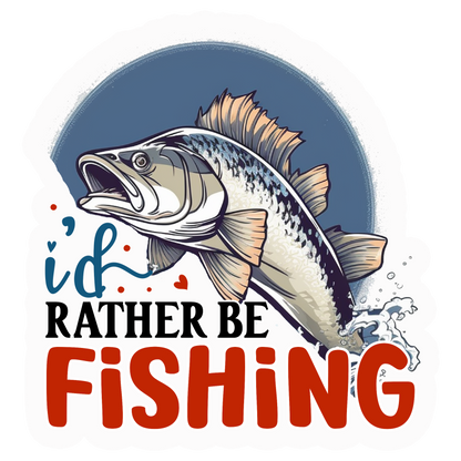 Colorful Fishing Stickers - Print My Stickers