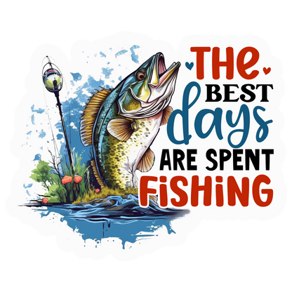 Colorful Fishing Stickers - Print My Stickers