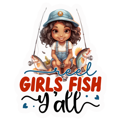 Colorful Fishing Stickers - Print My Stickers