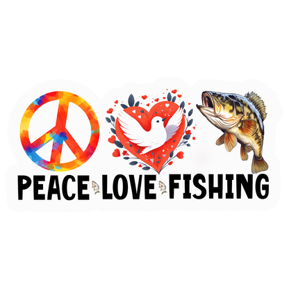 Colorful Fishing Stickers - Print My Stickers