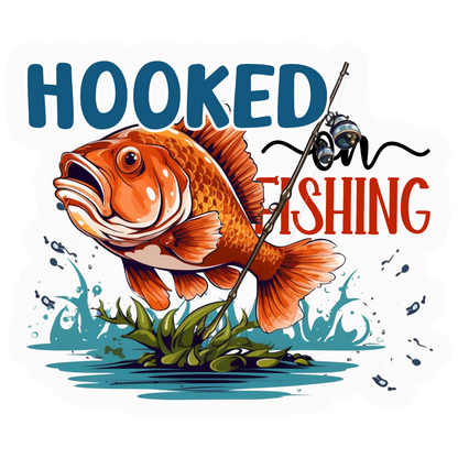 Colorful Fishing Stickers - Print My Stickers