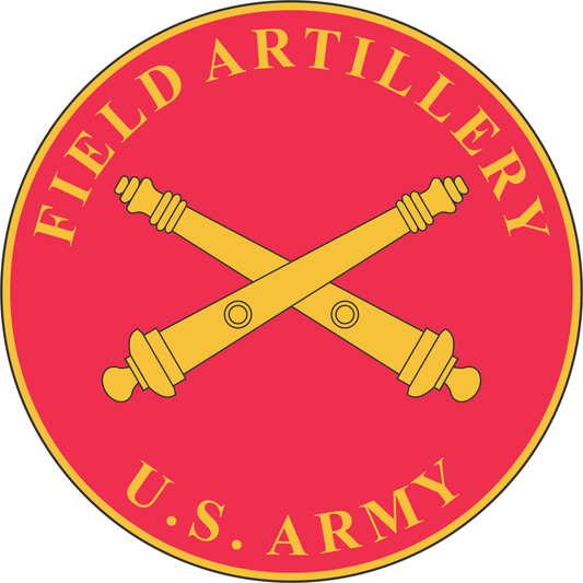 US Army Field Artillery Sticker