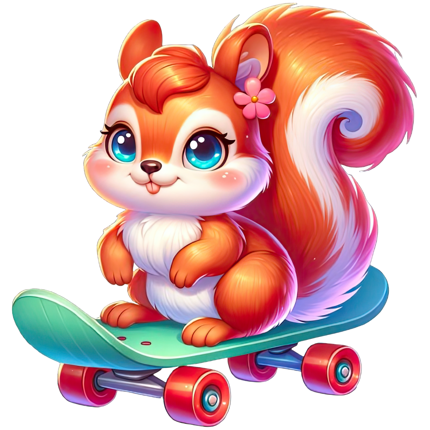 Cute Animals on Skateboard Stickers - Print My Stickers