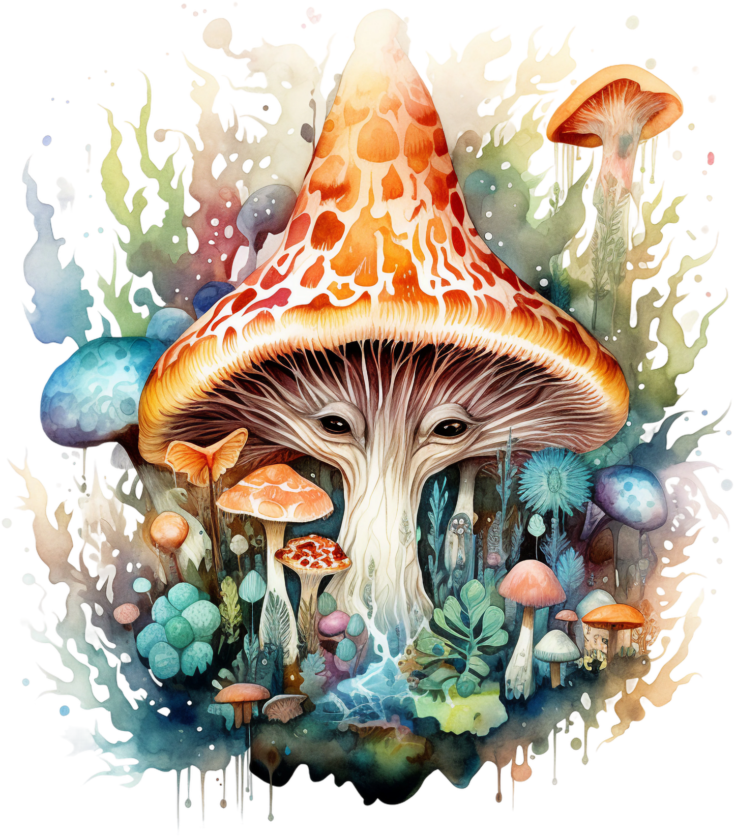 Magic Mushroom Stickers - Set 2 - Print My Stickers