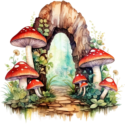 Magic Mushroom Stickers - Set 2 - Print My Stickers