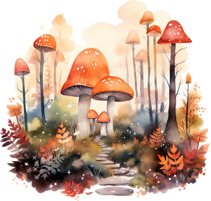 Magic Mushroom Stickers - Set 2 - Print My Stickers